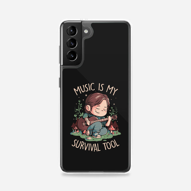 Music Is My Survival Tool-samsung snap phone case-eduely