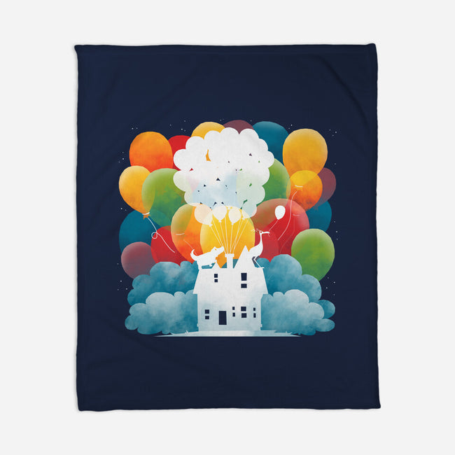 Sky Home-none fleece blanket-Vallina84