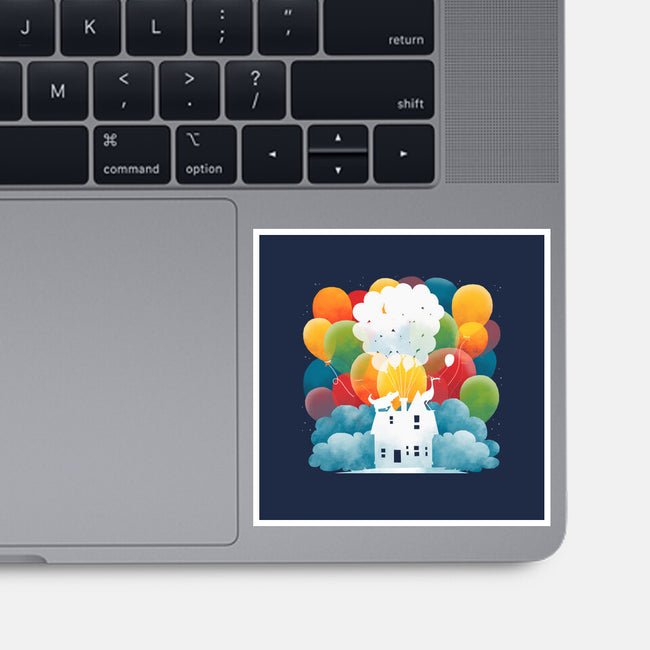 Sky Home-none glossy sticker-Vallina84