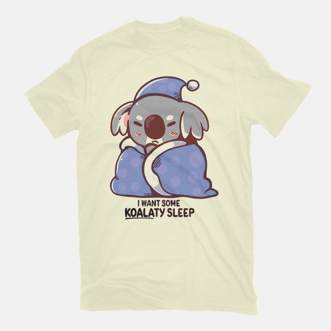 I Want Some Koalaty Sleep-mens premium tee-TechraNova