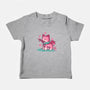 Spring Time Shiba-baby basic tee-TechraNova