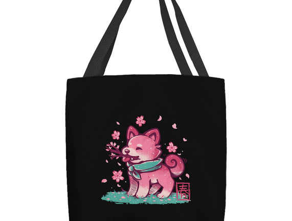 Spring Time Shiba