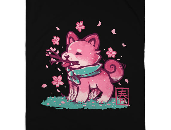 Spring Time Shiba