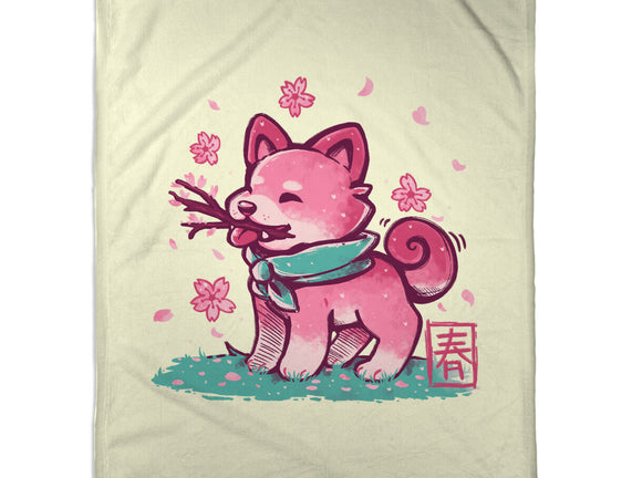 Spring Time Shiba