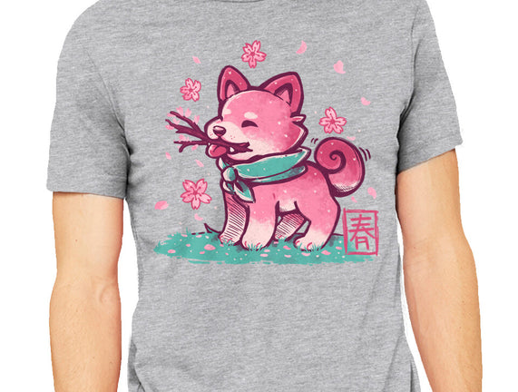 Spring Time Shiba