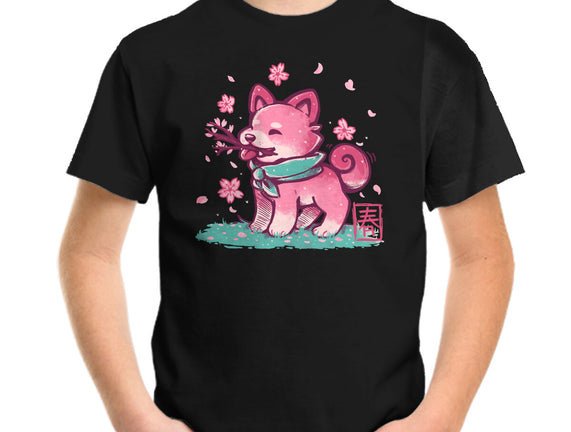 Spring Time Shiba