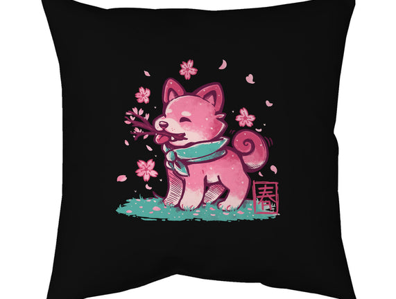 Spring Time Shiba