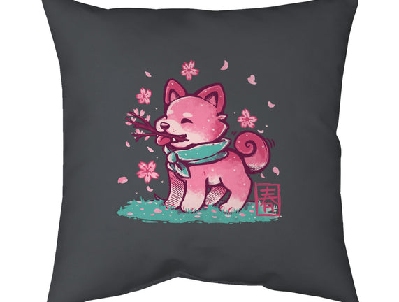 Spring Time Shiba