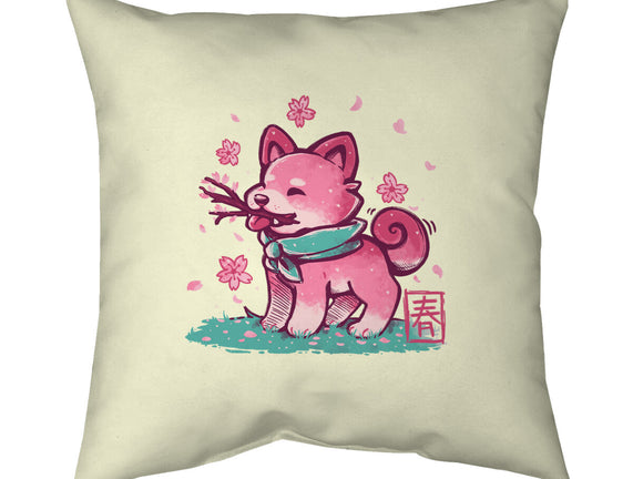 Spring Time Shiba