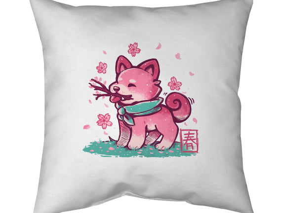 Spring Time Shiba