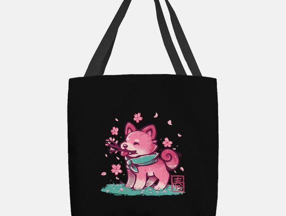 Spring Time Shiba