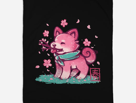 Spring Time Shiba