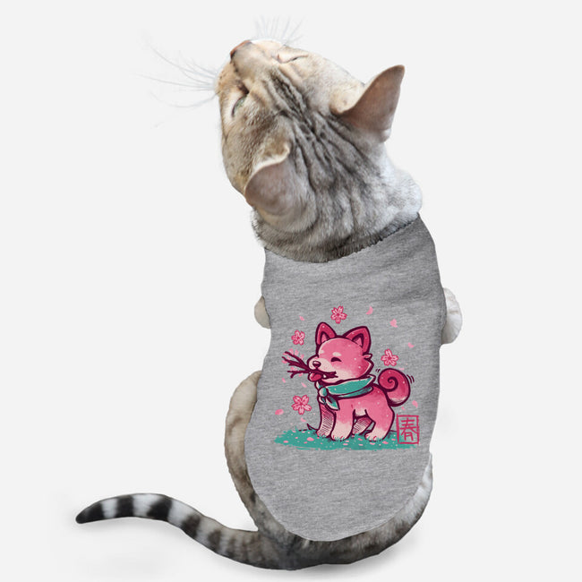 Spring Time Shiba-cat basic pet tank-TechraNova