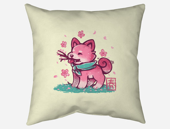 Spring Time Shiba