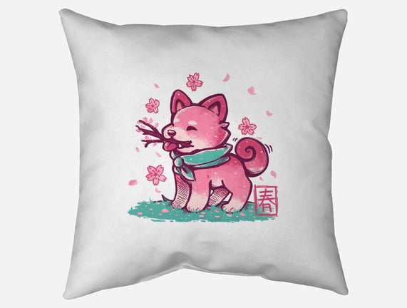 Spring Time Shiba