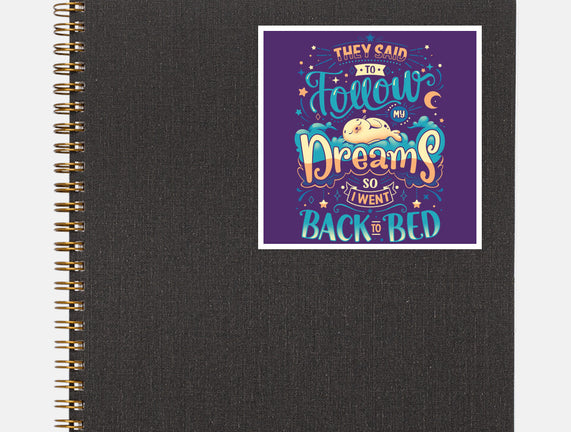 Back To Dreaming