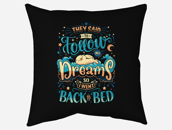 Back To Dreaming