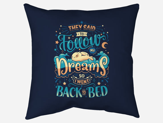 Back To Dreaming