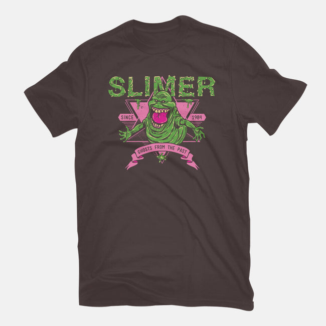 Slimer-womens basic tee-manospd