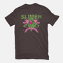 Slimer-womens basic tee-manospd