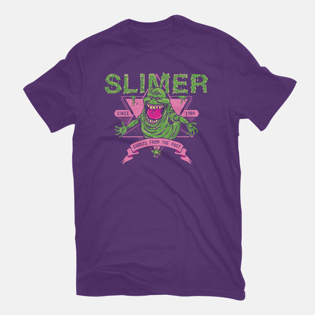 Slimer-womens basic tee-manospd