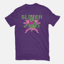 Slimer-womens basic tee-manospd