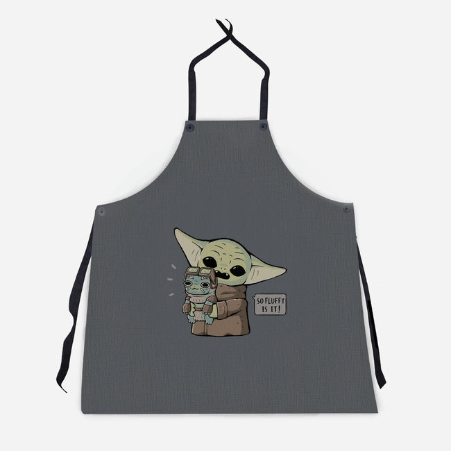 Fluffy Anzellan-unisex kitchen apron-xMorfina