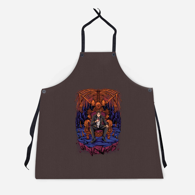 Eren's Throne-unisex kitchen apron-alanside