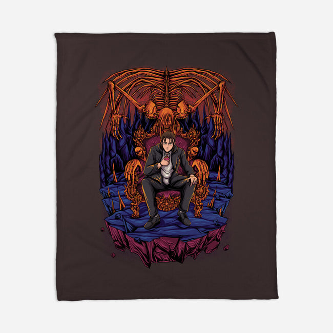 Eren's Throne-none fleece blanket-alanside