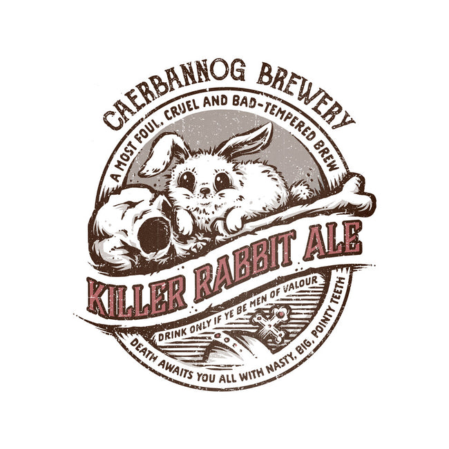 Killer Rabbit Ale-none fleece blanket-kg07