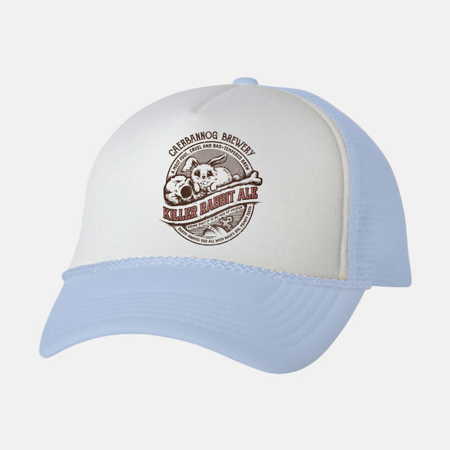 Killer Rabbit Ale-unisex trucker hat-kg07