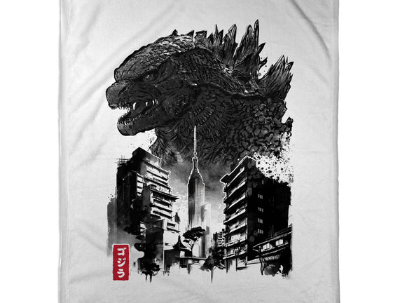Godzilla Sumi-e