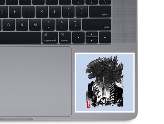 Godzilla Sumi-e