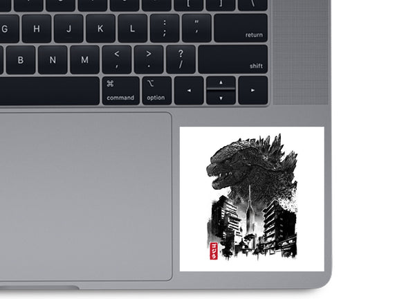 Godzilla Sumi-e