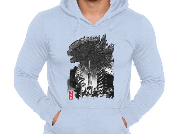 Godzilla Sumi-e