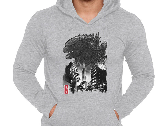 Godzilla Sumi-e