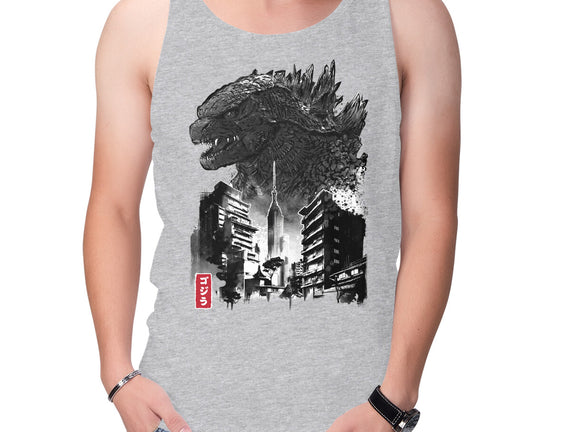 Godzilla Sumi-e