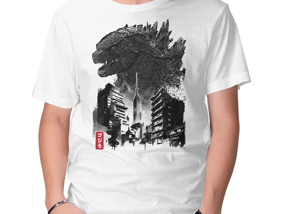 Godzilla Sumi-e