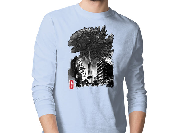 Godzilla Sumi-e