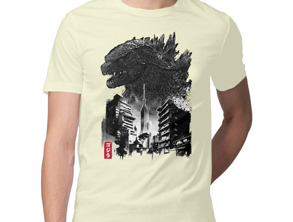 Godzilla Sumi-e