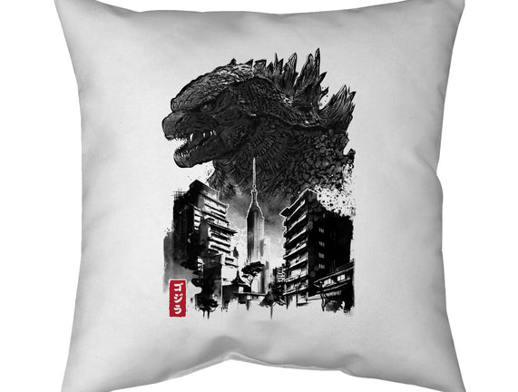Godzilla Sumi-e