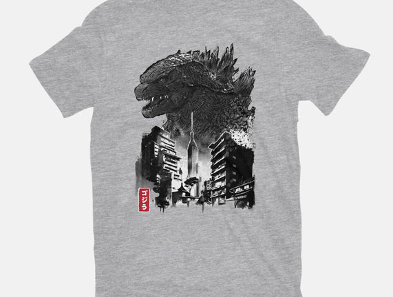 Godzilla Sumi-e