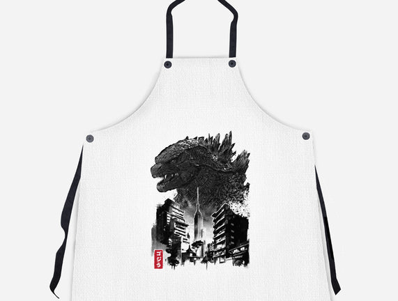 Godzilla Sumi-e