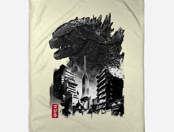 Godzilla Sumi-e