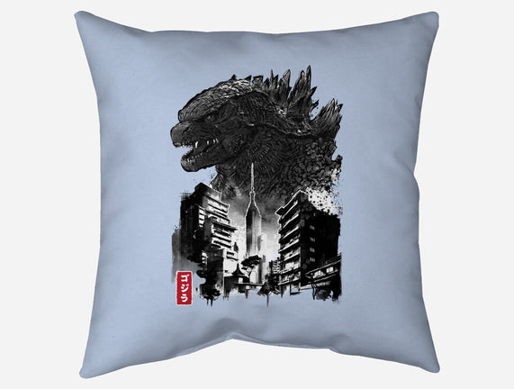 Godzilla Sumi-e