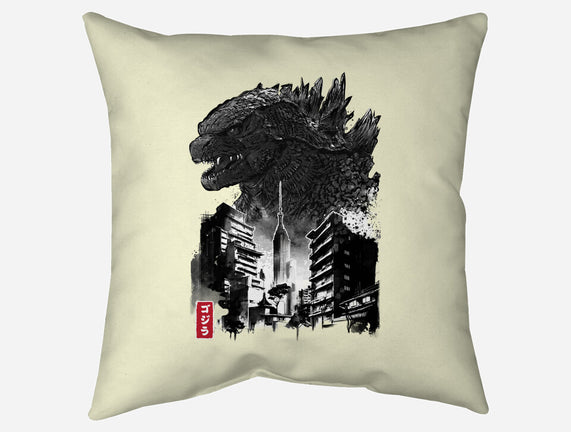 Godzilla Sumi-e