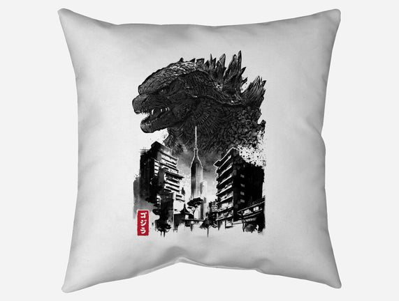 Godzilla Sumi-e