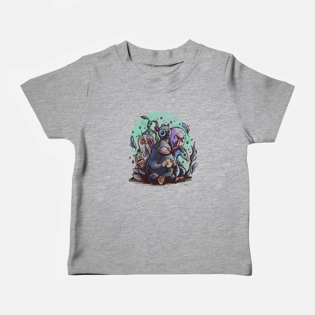 Magical Beasts-baby basic tee-fanfabio
