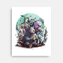 Magical Beasts-none stretched canvas-fanfabio