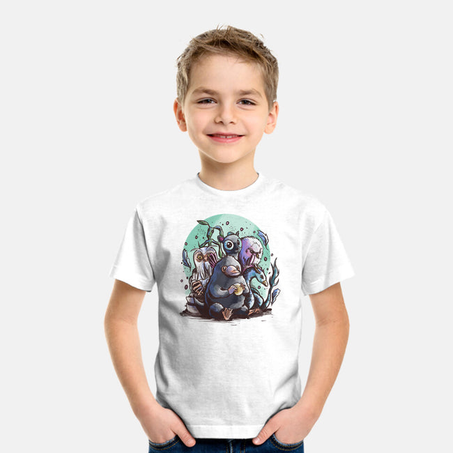 Magical Beasts-youth basic tee-fanfabio